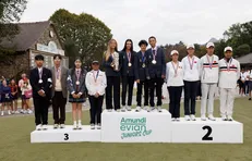 Amundi Evian Juniors Cup : Les Bleus en or