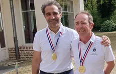Internationaux de France de doubles seniors Messieurs : Lepage et Laraison titrés