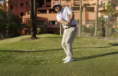 L'approche roulée, avec Victor Dubuisson