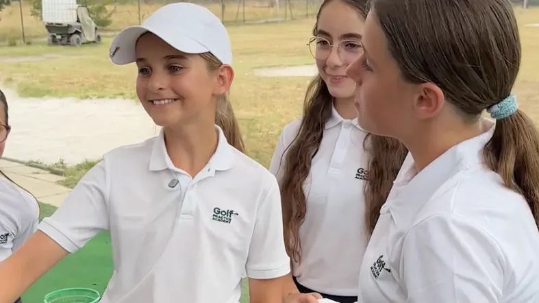 Golf Kids : Camille et ses copines