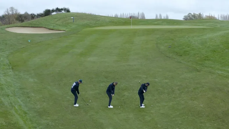 Break 100/90/80 : Attaque d'un green surélevé