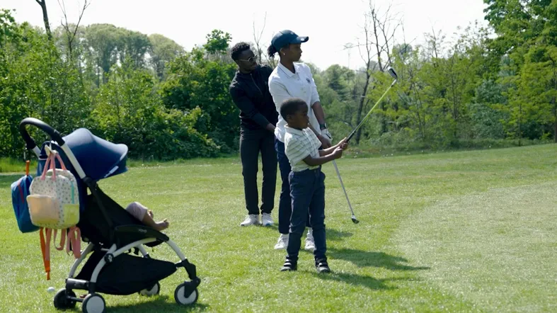 Golf en famille : Les débuts