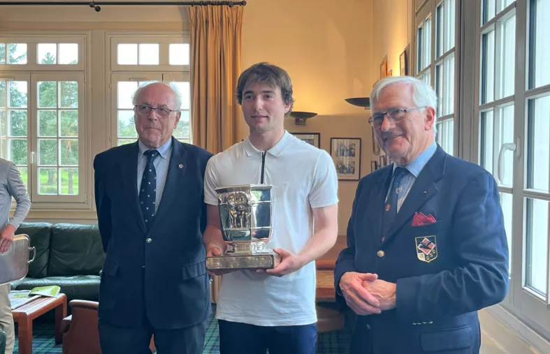 Trophée Michel Carlhian : Louis Anceaux champion
