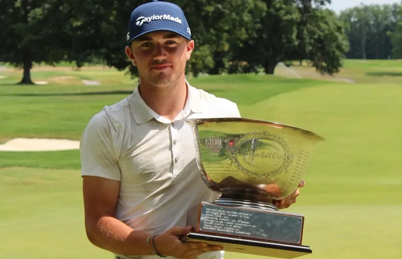 Monroe Invitational : Oscar Couilleau gagne et s'invite sur le PGA Tour