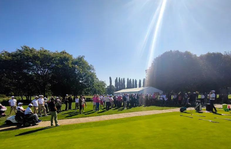 Succès pour la 1re rencontre paragolf d'Île-de-France à Maisons-Laffitte