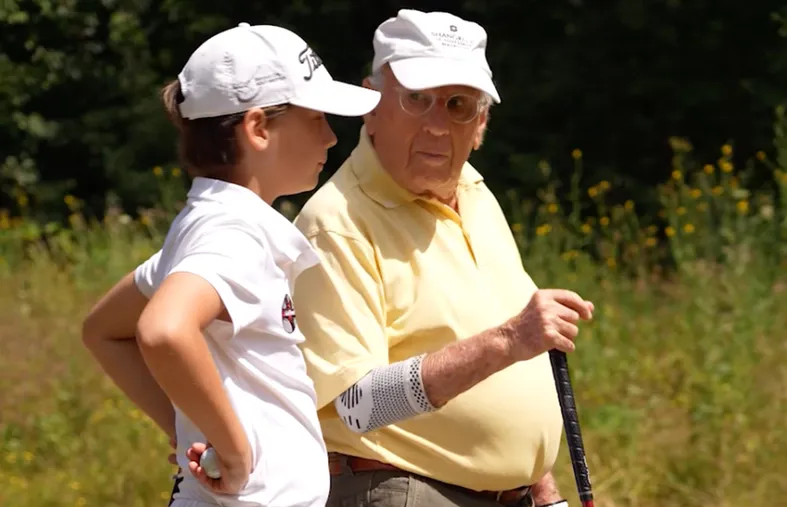 Chacun son golf : Paul et Roman, 85 ans d'écart