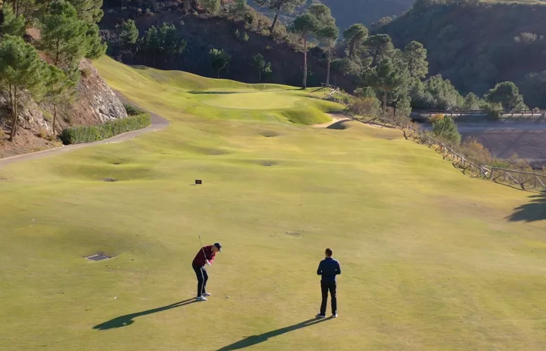 Stratégie sur un par 5, avec Sébastien Clément