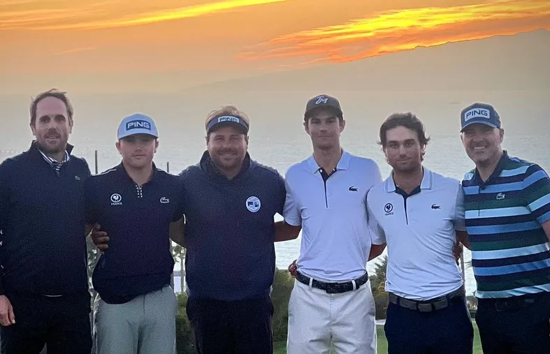 Les espoirs français en immersion chez Victor Dubuisson