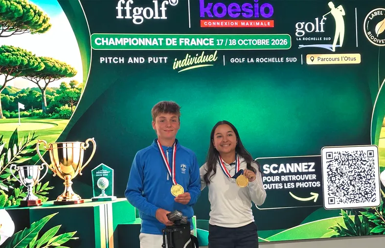 Championnat de France Individuel de Pitch & Putt : Petit-Dubousquet et Renoult sacrés
