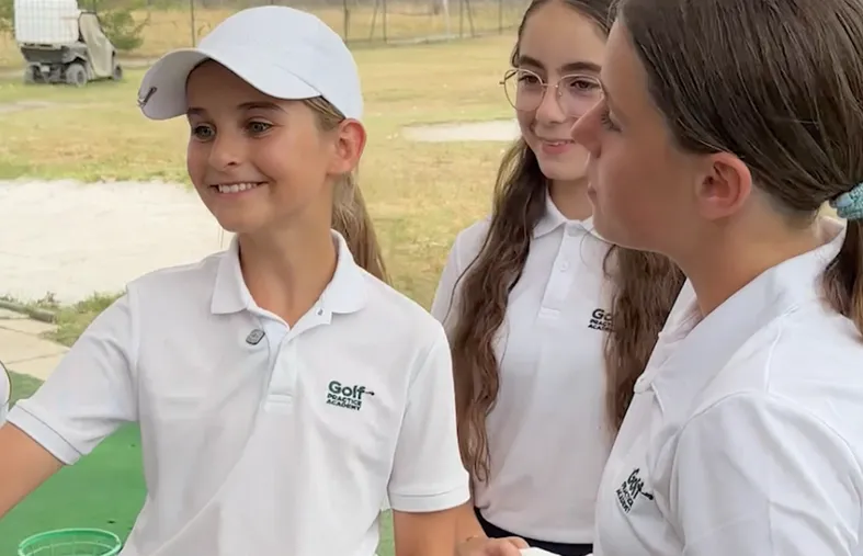 Golf Kids : Camille et ses copines