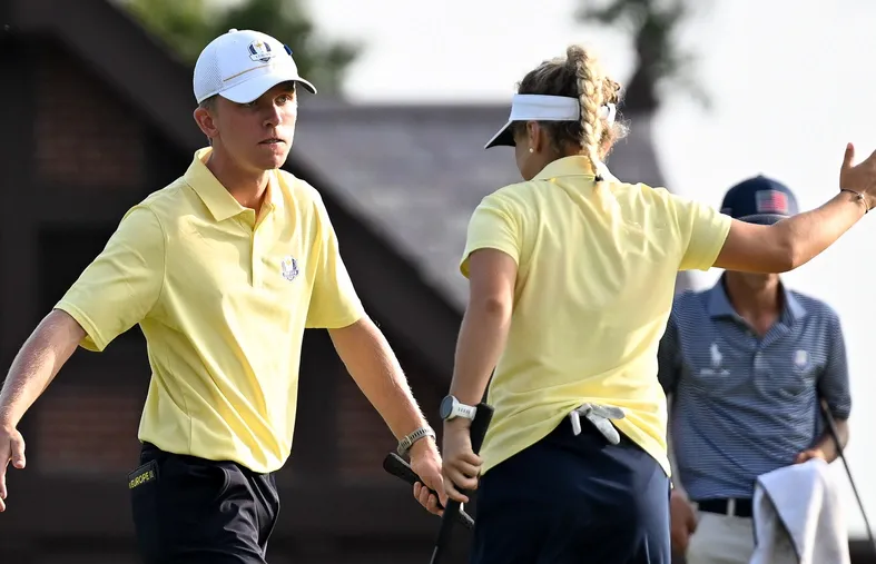 Junior Ryder Cup : Entame serrée, les Bleus solides