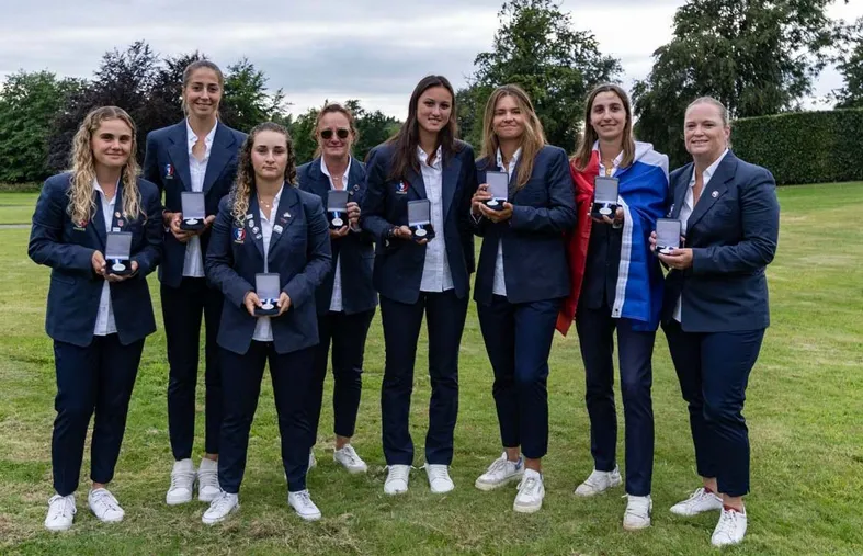 Championnats d'Europe par équipes : Les Dames en argent