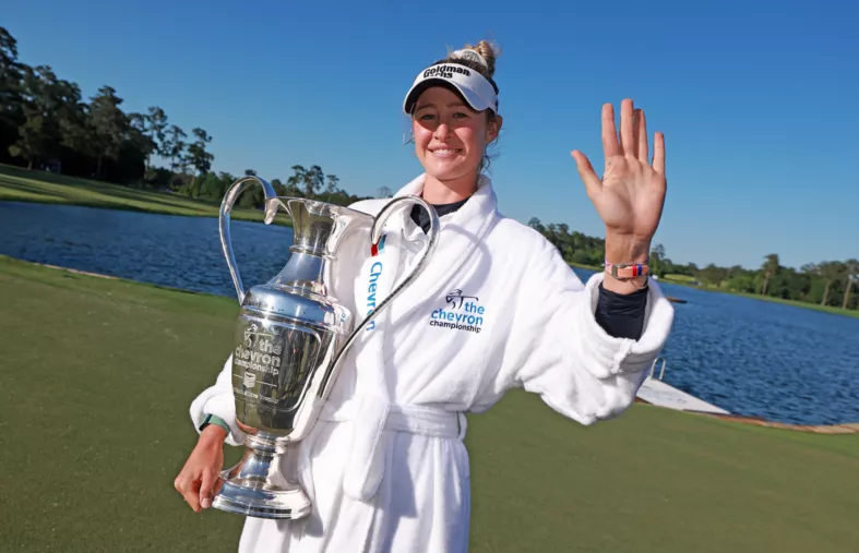 Chevron Championship : Le cinq Majeur de Nelly Korda
