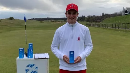 Scottish Boys & Girls : Alexandre Godin sur le podium