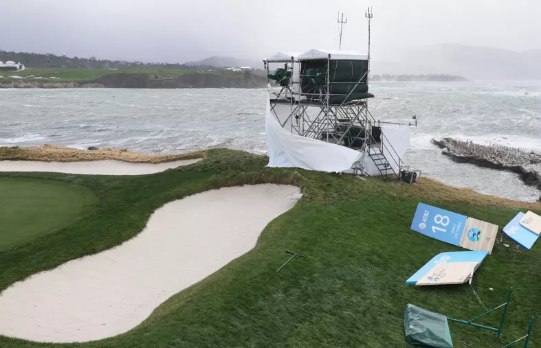 AT&T Pebble Beach Pro-Am : Dernier tour annulé, Matthieu Pavon 3e