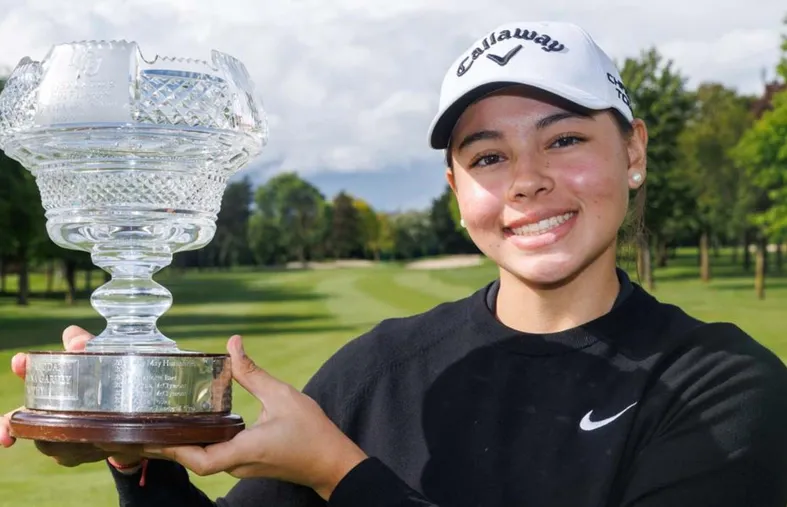 Flogas Irish Women's Amateur : Landgraf conserve son titre