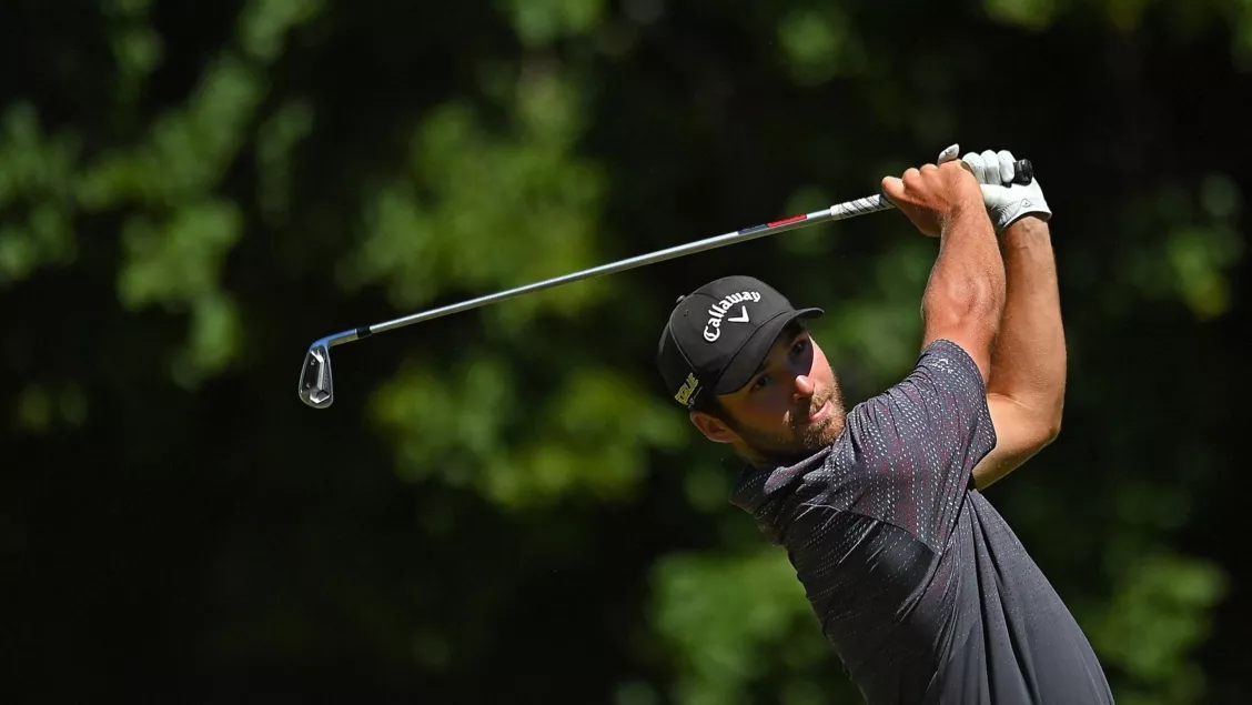 Jérémy Gandon au Vaudreuil Golf Challenge (Challenge Tour) au mois de juillet 2022