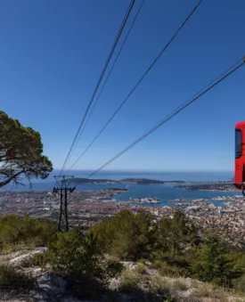 Le téléférique du Mont Faron
