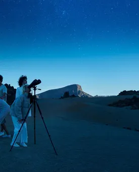 Observer les étoiles dans le parc national du Teide