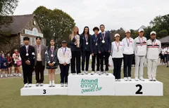 Amundi Evian Juniors Cup : Les Bleus en or