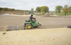 Le Golf National : L'Albatros sort de terre