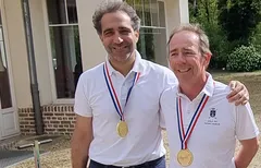Internationaux de France de doubles seniors Messieurs : Lepage et Laraison titrés