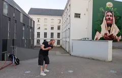 À Morlaix, du street golf dans une ancienne usine